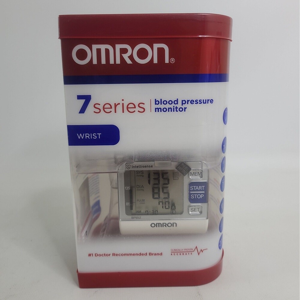 Omron Healthcare 7 Series BP652 Wrist Blood Pressure Monitor White